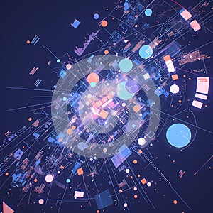 Digital Dance of Data Points