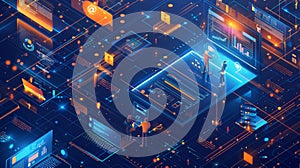 Futuristic Data Visualization with Generative AI