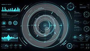 Futuristic Tech HUD Interface