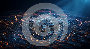 Digital brain processing data connections