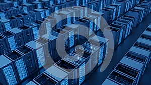 Data Center Servers Cloud Computing and Network Infrastructure