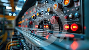 Digital Control Panel for Electronic Devices