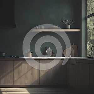 Contemporary Kitchen Setting