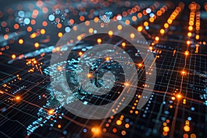 Connected World: Navigating Data-Driven Business with Global Communication and Data Analysis