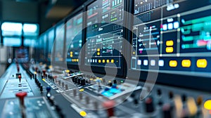 AI-Generated Control Room Interface