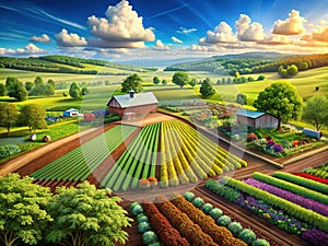 Boosting Rural Prosperity Regenerative Farm Composting Systems NoTill Farming Practices and Sustainable Agriculture photo