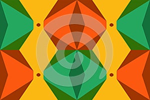 Vibrant geometric pattern Vector