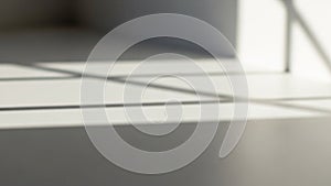 Image showcasing abstract light and shadow patterns on a smooth