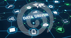 Data driven technology network visualization