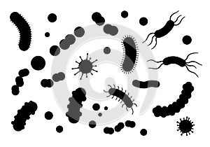 Germs silhouette