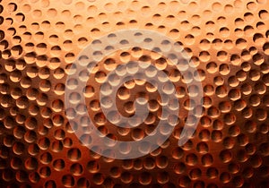 Copper Texture with Dimpled Surface - Elegant Background