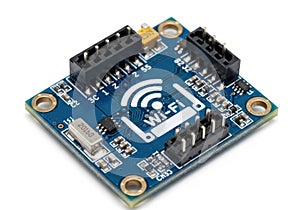 Wi-fi module development board with multiple connection interfaces for embedded systems