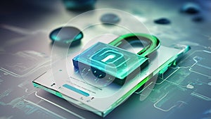 A dynamic abstract visualization of a secure digital vault, symbolizing robust encryption and the impenetrable protection of data.