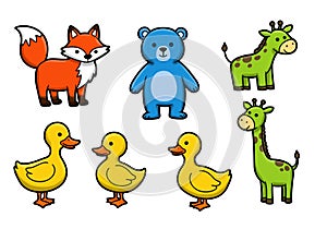 Clip arts animals