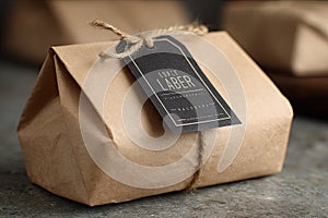 Kraft Paper Gift Package