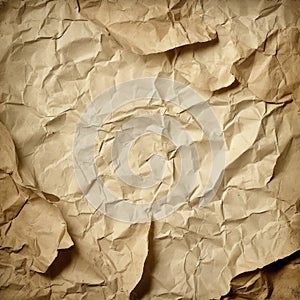 Image shows piece of brown paper with some torn edges