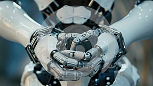 The image shows a robot restrained by chains, representing limitations in AI control and technology AIG62