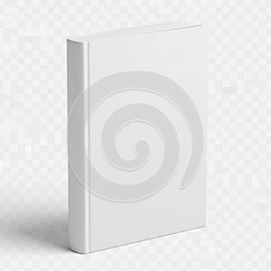 A plain white rectangular box standing alone against a white background