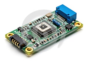 Compact embedded circuit board with a microcontroller and expansion connectors