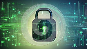 A dynamic abstract visualization of a secure digital vault, symbolizing robust encryption and the impenetrable protection of data.