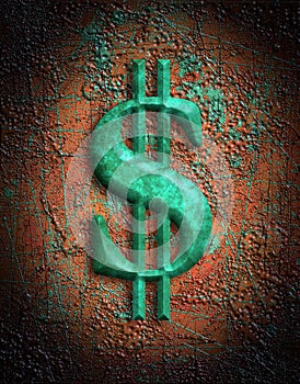 Image of the sign dollar