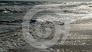 Image Of Silver Sea Weave At Dhanushkodi Beach, Shot From The Rameswaram-Dhanushkodi Road.