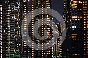 Image of skyscrapers of Chuo-ku,Tokyo