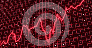 Image of slumpflation text over data processing