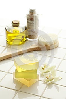Image of soap, hot spring, beauty treatment salon