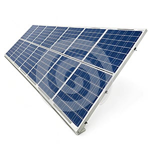 Solar Panel isolated on white background