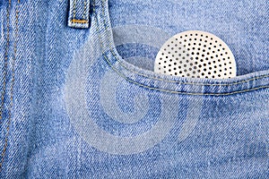 Image of sound speaker pocket