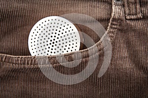 Image of sound speaker pocket