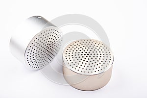 Image of sound speaker white background