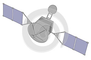 Image of space satelitte