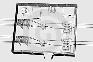 Image of substation place