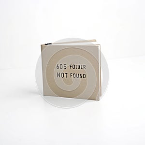 Folder Not Found
