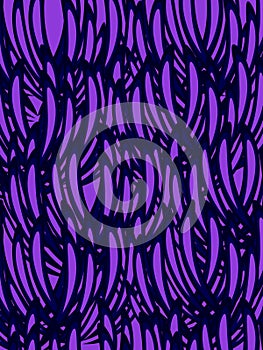 Pattern with decorative purple fragments