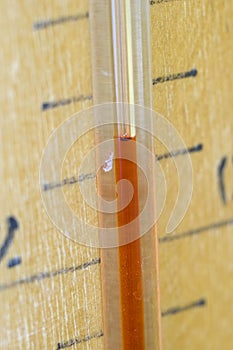 Thermometr close up