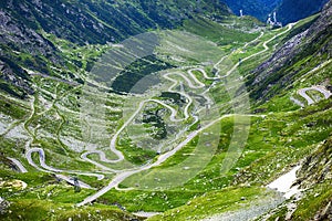 Image of Transfagarasan road