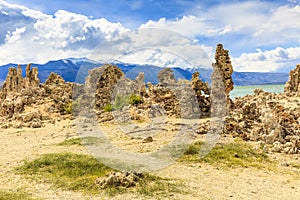 Tufas at Mono Lake California