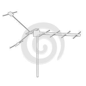 image of tv antenne