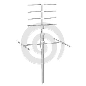 Image of tv antenne