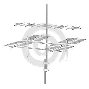 Image of tv antenne photo