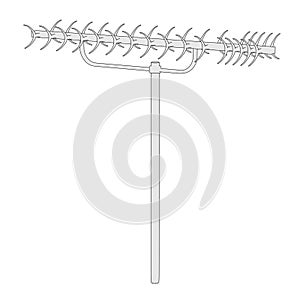 Image of tv antenne