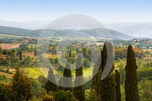 Image of typical tuscan landscape