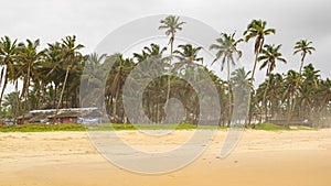 Image Of Uncrowded peaceful and colorful beaches in south Goa. India