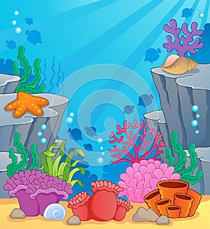 Image with undersea topic 3 photo