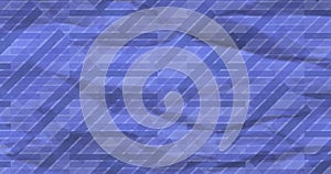 Image of vibrant abstract shapes moving on purple background