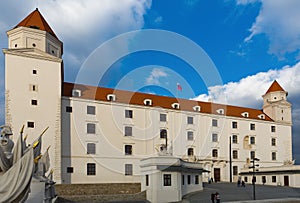 Image of view on Bratislava Castle