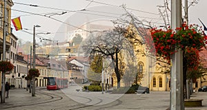 Image of view on central streets